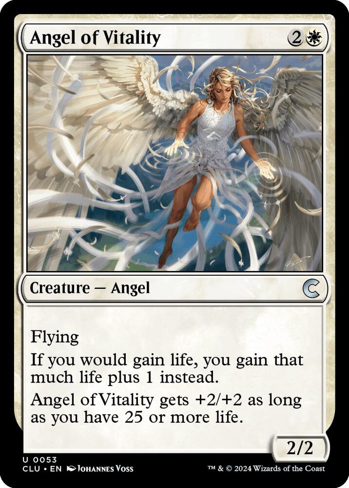Angel of Vitality [Ravnica: Clue Edition] 53