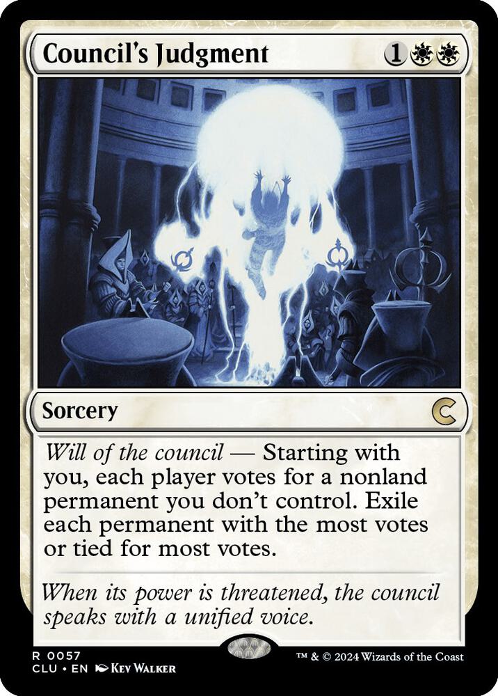 Council's Judgment [Ravnica: Clue Edition] 57