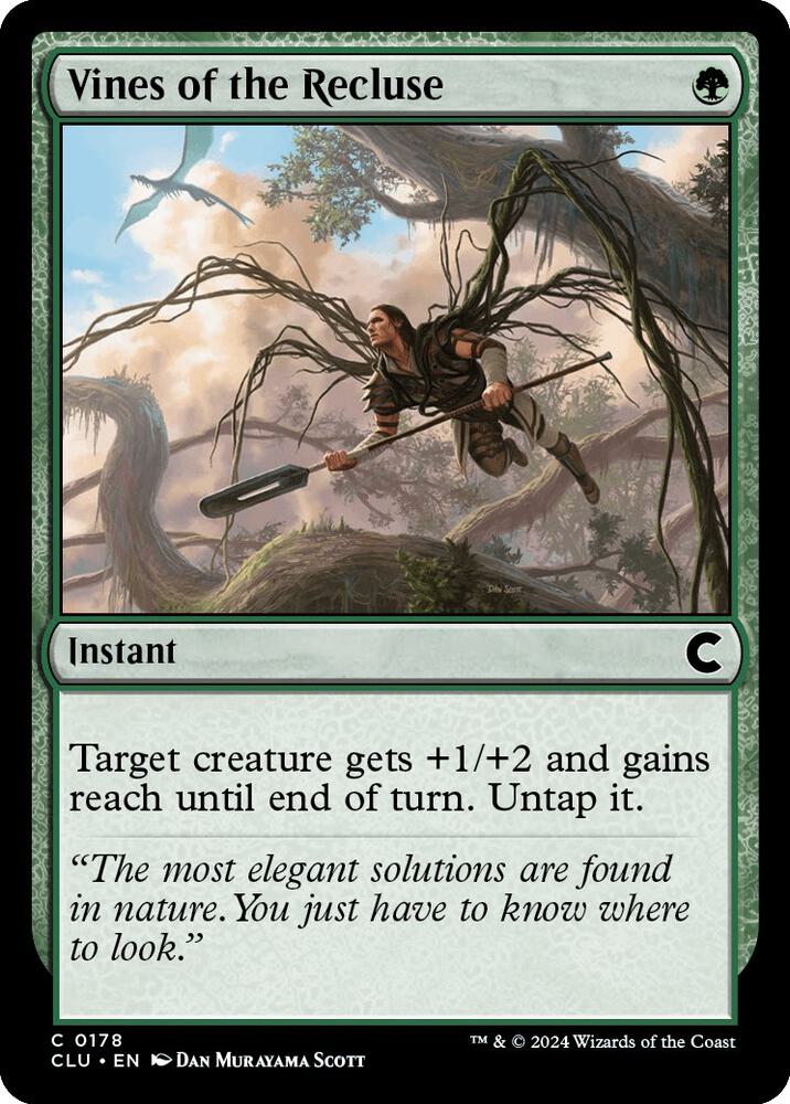 Vines of the Recluse [Ravnica: Clue Edition] 178