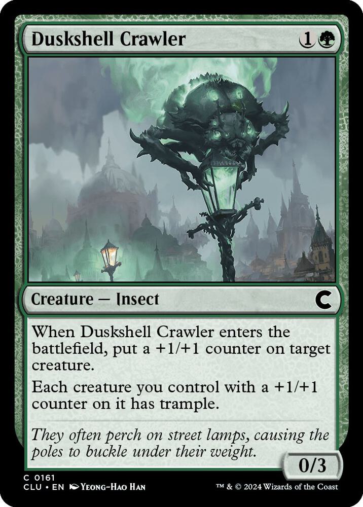 Duskshell Crawler [Ravnica: Clue Edition] 161
