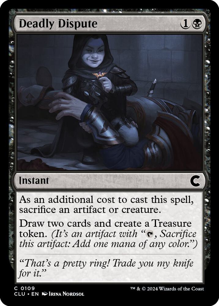 Deadly Dispute [Ravnica: Clue Edition] 109