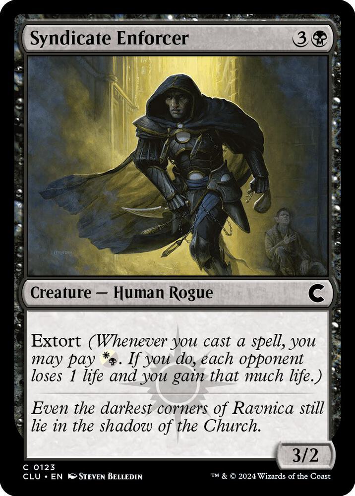 Syndicate Enforcer [Ravnica: Clue Edition] 123