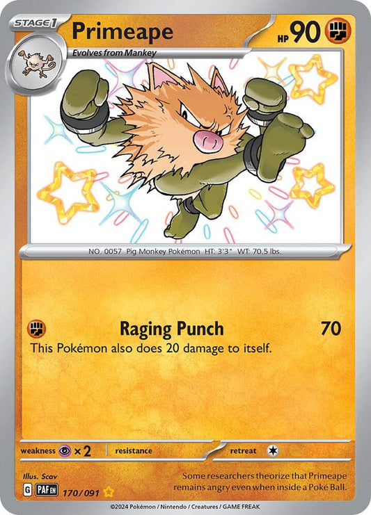 Primeape - 170/091 [SV: Paldean Fates] 170/091