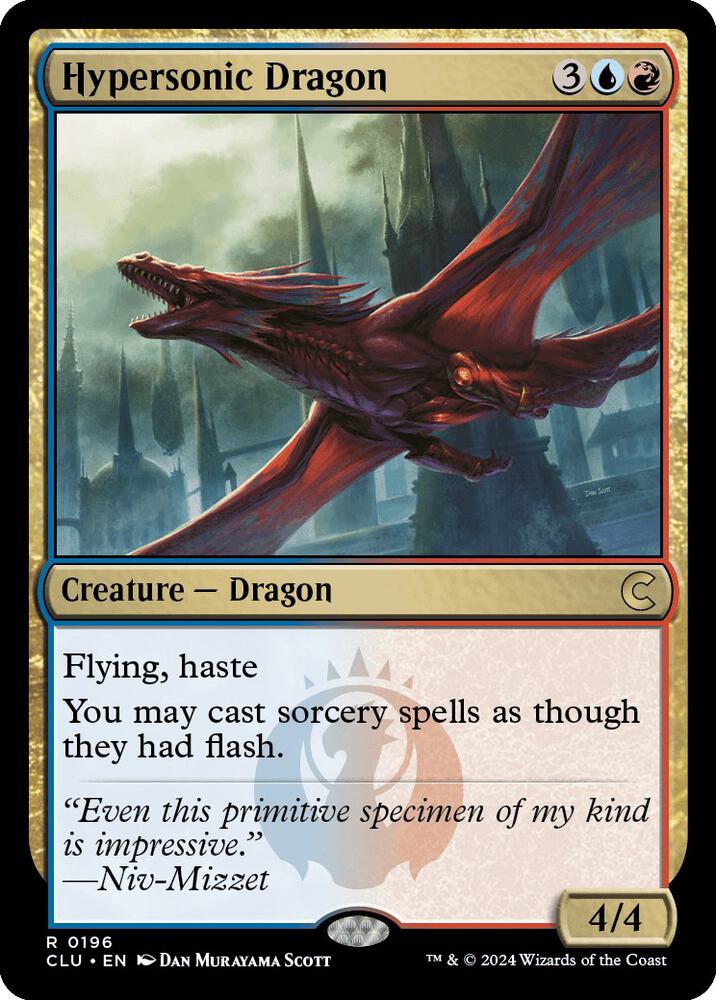 Hypersonic Dragon [Ravnica: Clue Edition] 196