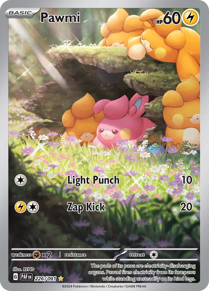 Pawmi - 226/091 [SV: Paldean Fates] 226/091