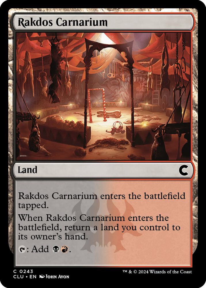 Rakdos Carnarium [Ravnica: Clue Edition] 243