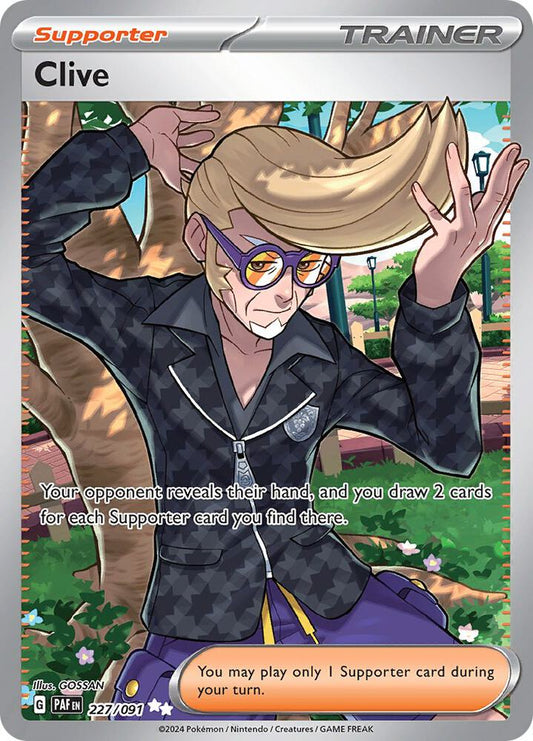 Clive - 227/091 [SV: Paldean Fates] 227/091