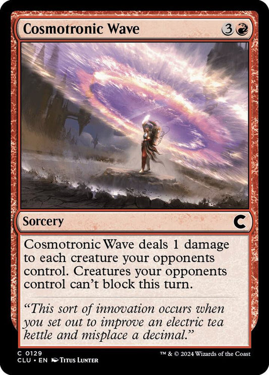 Cosmotronic Wave [Ravnica: Clue Edition] 129