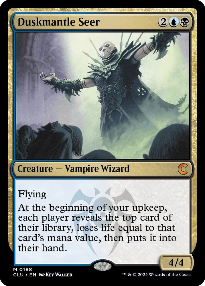 Duskmantle Seer [Ravnica: Clue Edition] 188