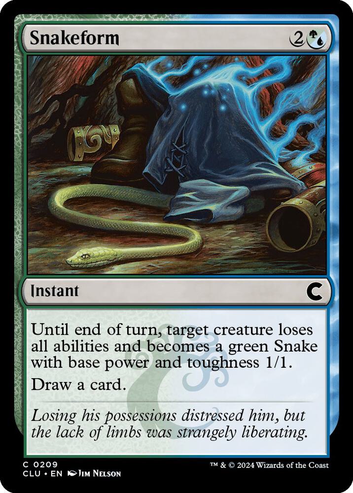 Snakeform [Ravnica: Clue Edition] 209