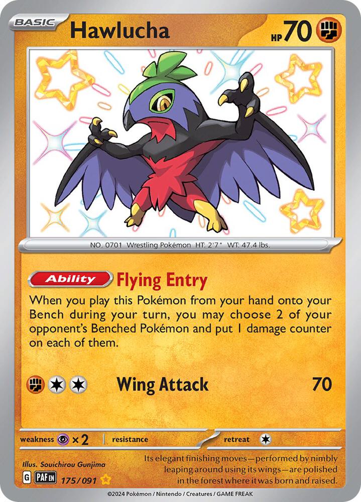 Hawlucha [SV: Paldean Fates] 175/091