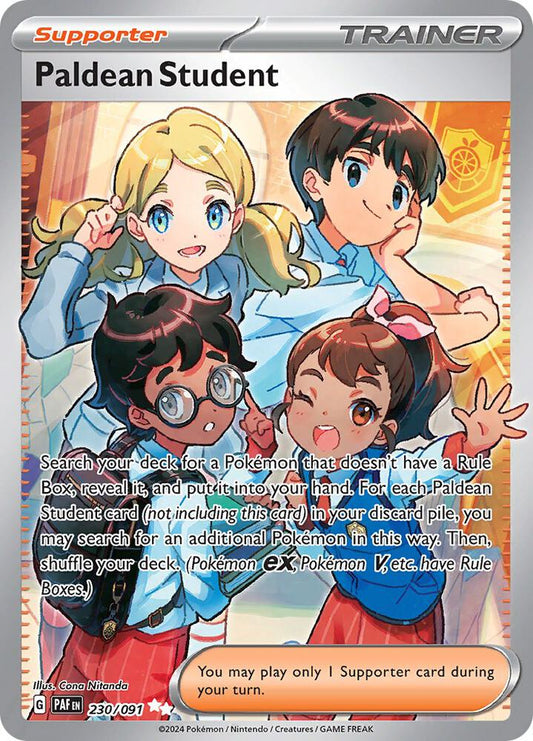 Paldean Student - 230/091 [SV: Paldean Fates] 230/091