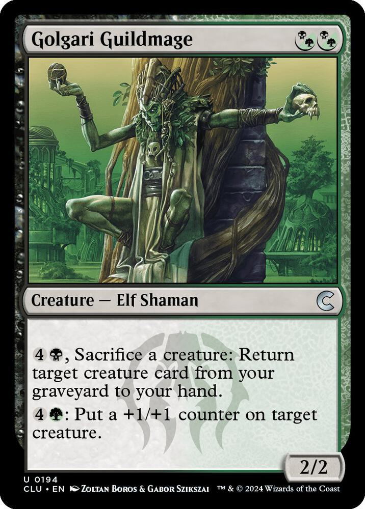 Golgari Guildmage [Ravnica: Clue Edition] 194