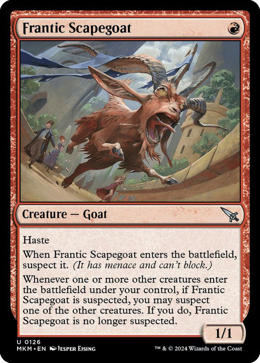 Frantic Scapegoat [Murders at Karlov Manor] 126