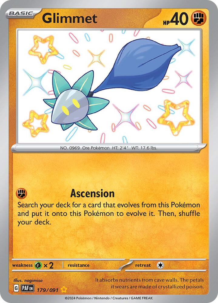 Glimmet [SV: Paldean Fates] 179/091