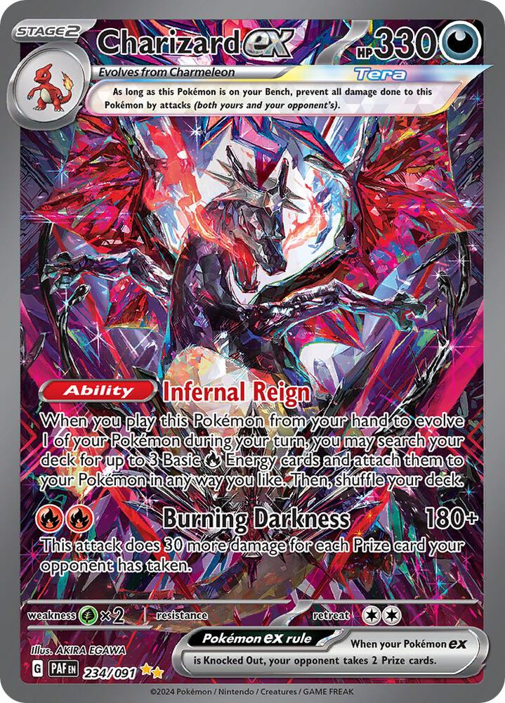 Charizard ex - 234/091 [SV: Paldean Fates] 234/091