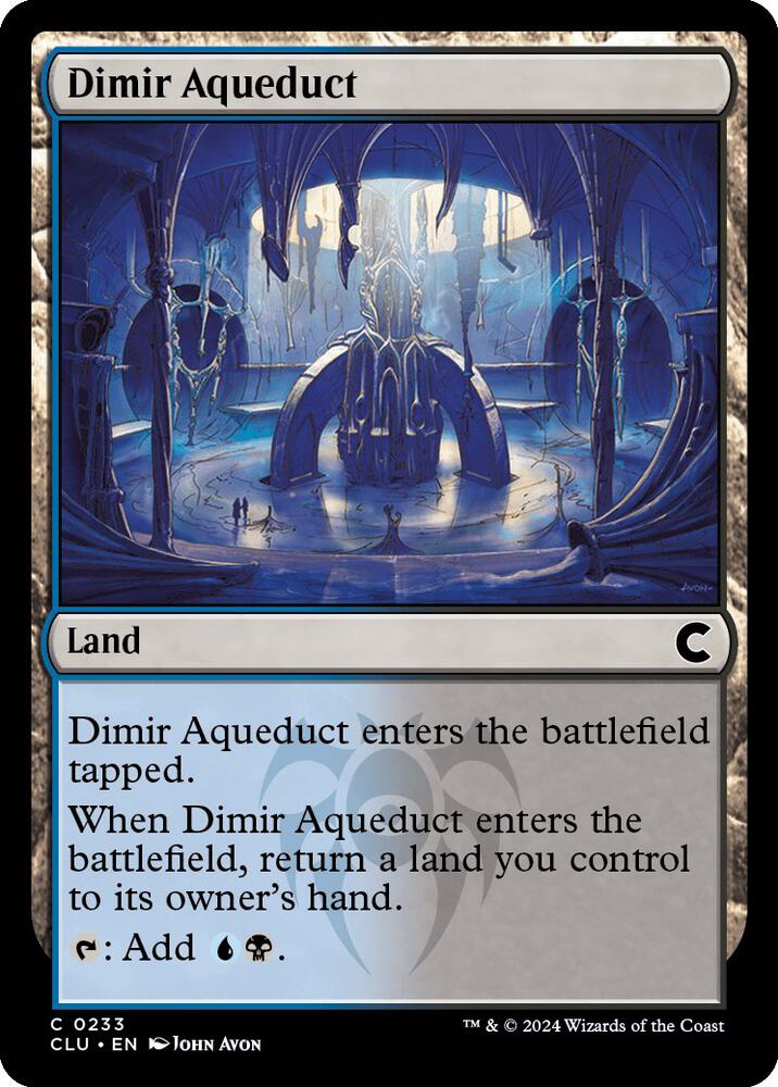 Dimir Aqueduct [Ravnica: Clue Edition] 233