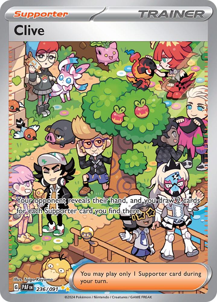 Clive - 236/091 [SV: Paldean Fates] 236/091