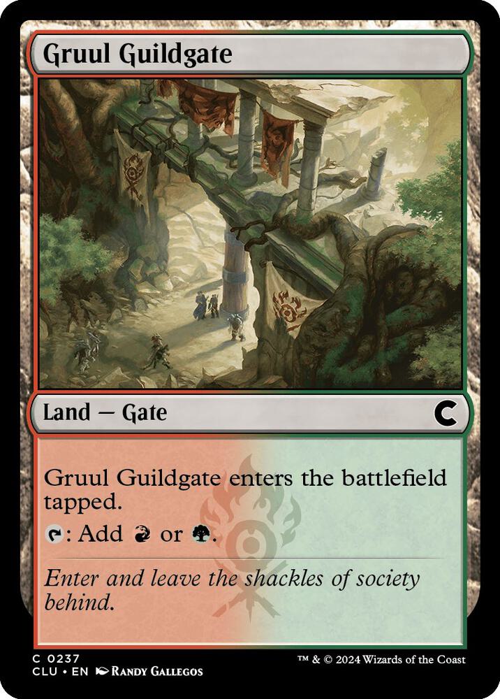Gruul Guildgate [Ravnica: Clue Edition] 237