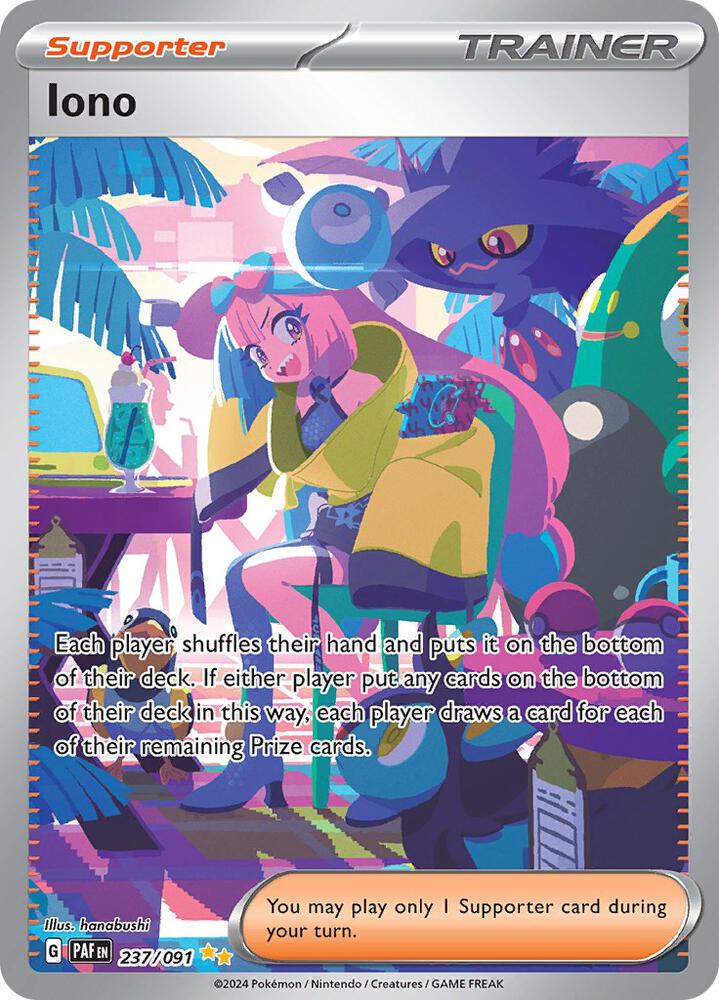 Iono - 237/091 [SV: Paldean Fates] 237/091