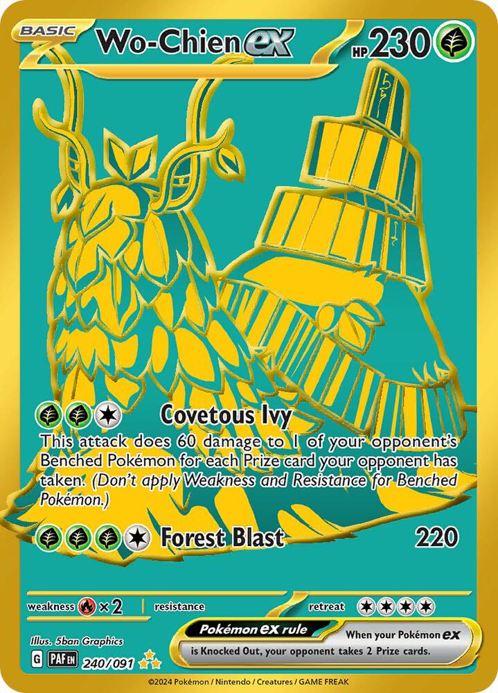 Wo-Chien ex [SV: Paldean Fates] 240/091
