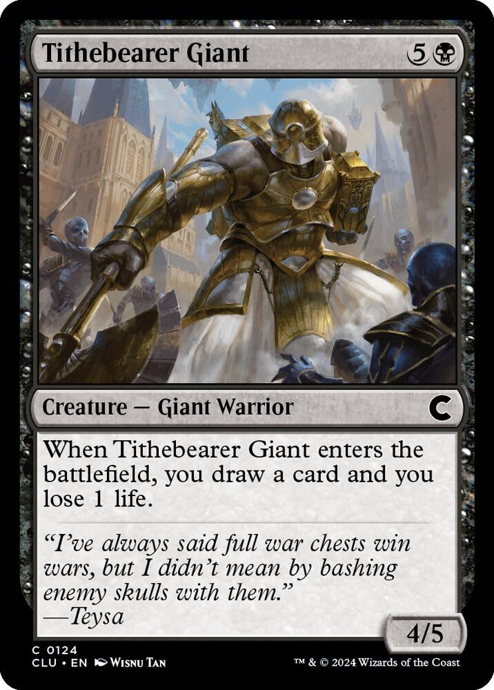 Tithebearer Giant [Ravnica: Clue Edition] 124