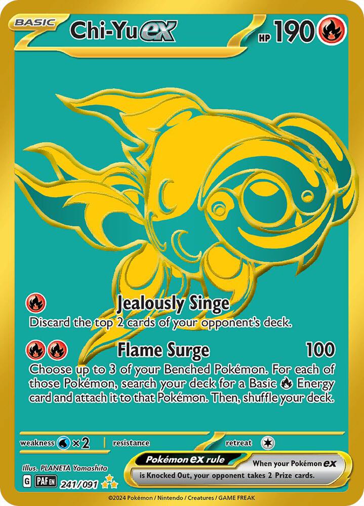 Chi-Yu ex [SV: Paldean Fates] 241/091