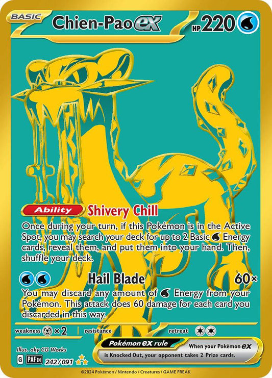 Chien-Pao ex [SV: Paldean Fates] 242/091