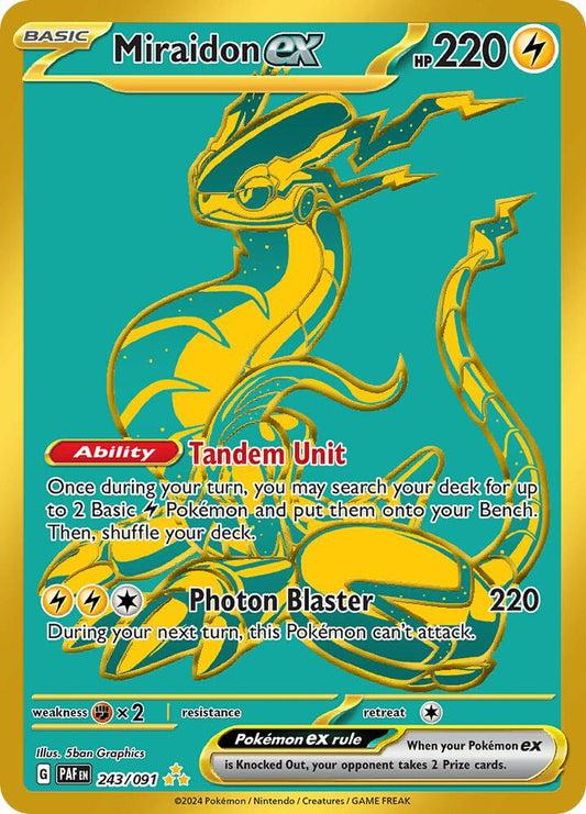 Miraidon ex [SV: Paldean Fates] 243/091