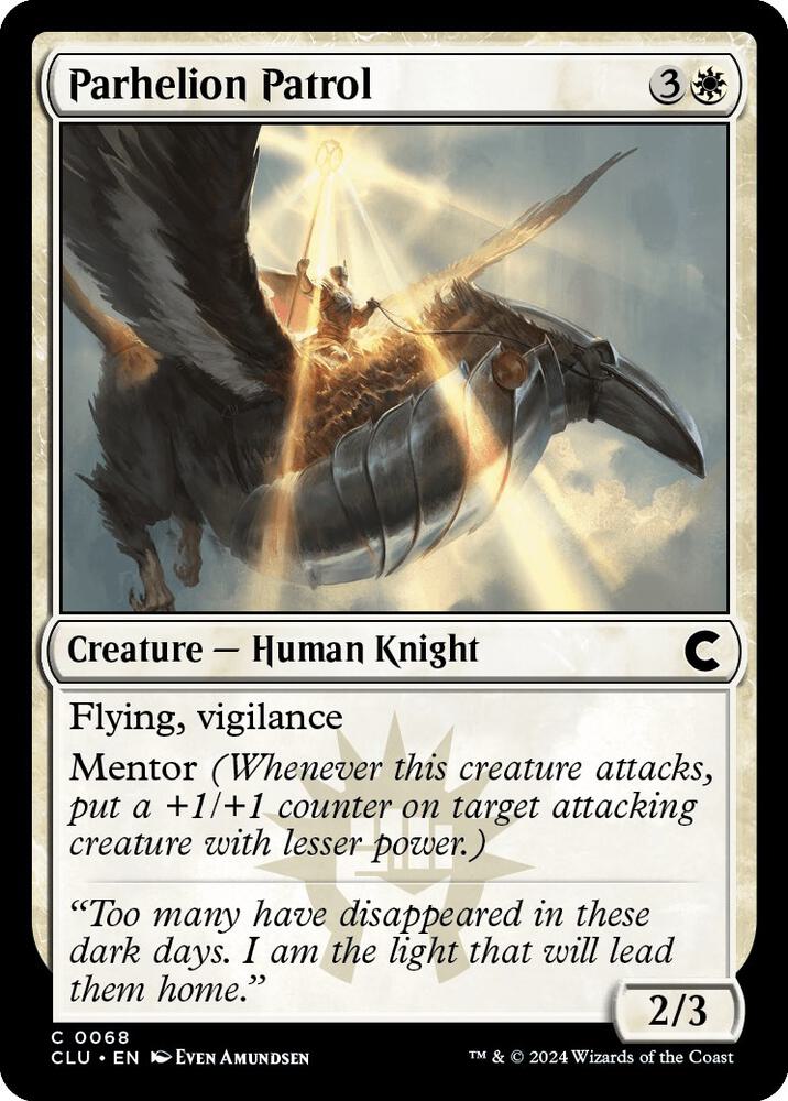 Parhelion Patrol [Ravnica: Clue Edition] 68