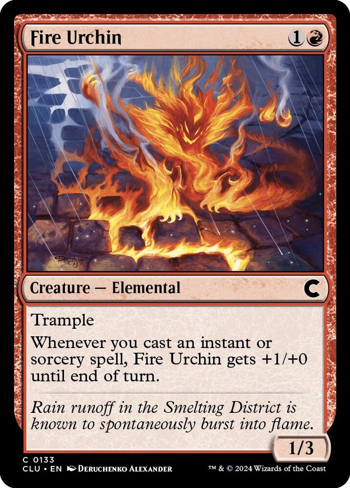 Fire Urchin [Ravnica: Clue Edition] 133