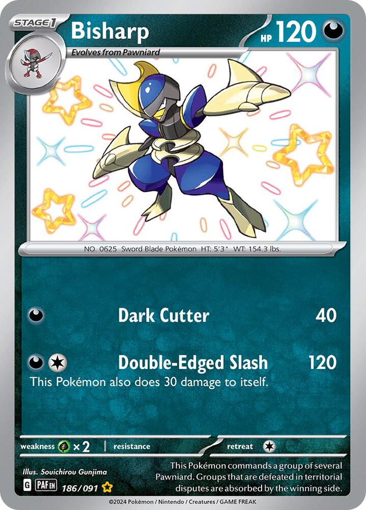 Bisharp [SV: Paldean Fates] 186/091