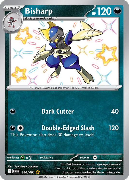 Bisharp [SV: Paldean Fates] 186/091