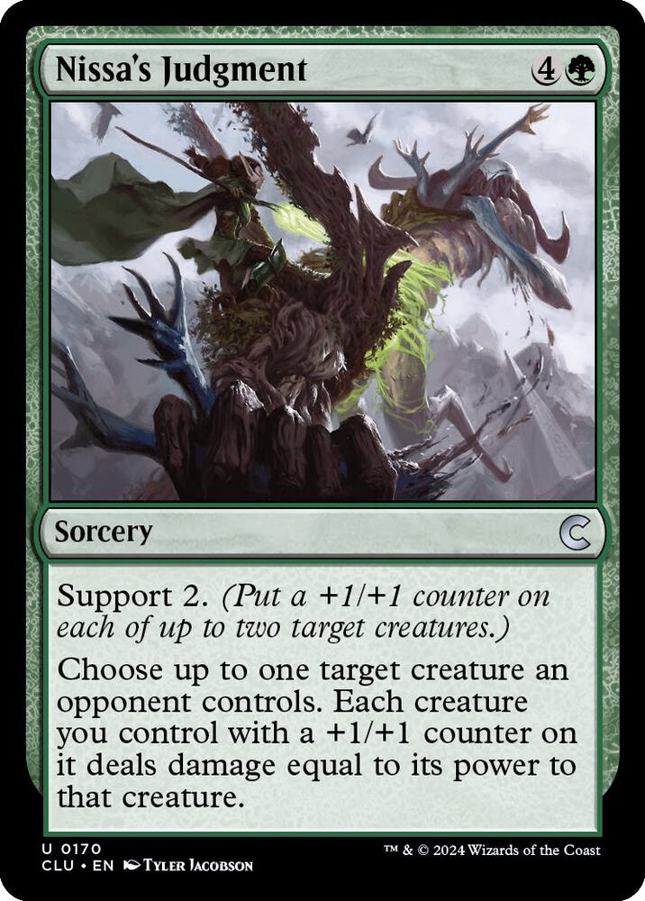 Nissa's Judgment [Ravnica: Clue Edition] 170