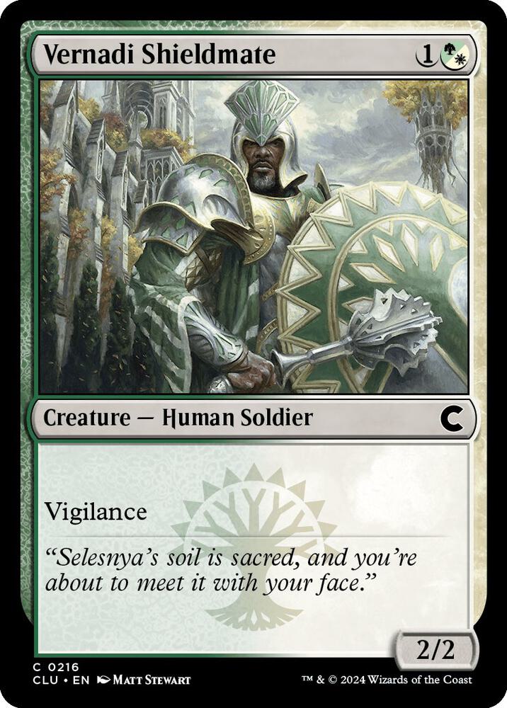 Vernadi Shieldmate [Ravnica: Clue Edition] 216