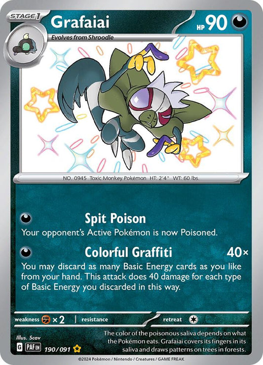 Grafaiai [SV: Paldean Fates] 190/091