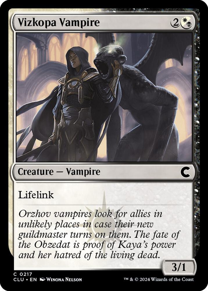 Vizkopa Vampire [Ravnica: Clue Edition] 217