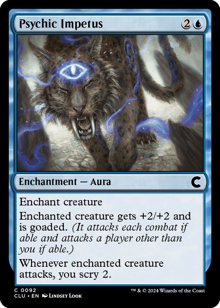 Psychic Impetus [Ravnica: Clue Edition] 92