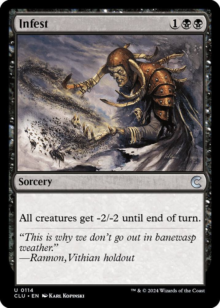 Infest [Ravnica: Clue Edition] 114