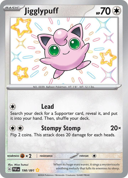 Jigglypuff [SV: Paldean Fates] 198/091