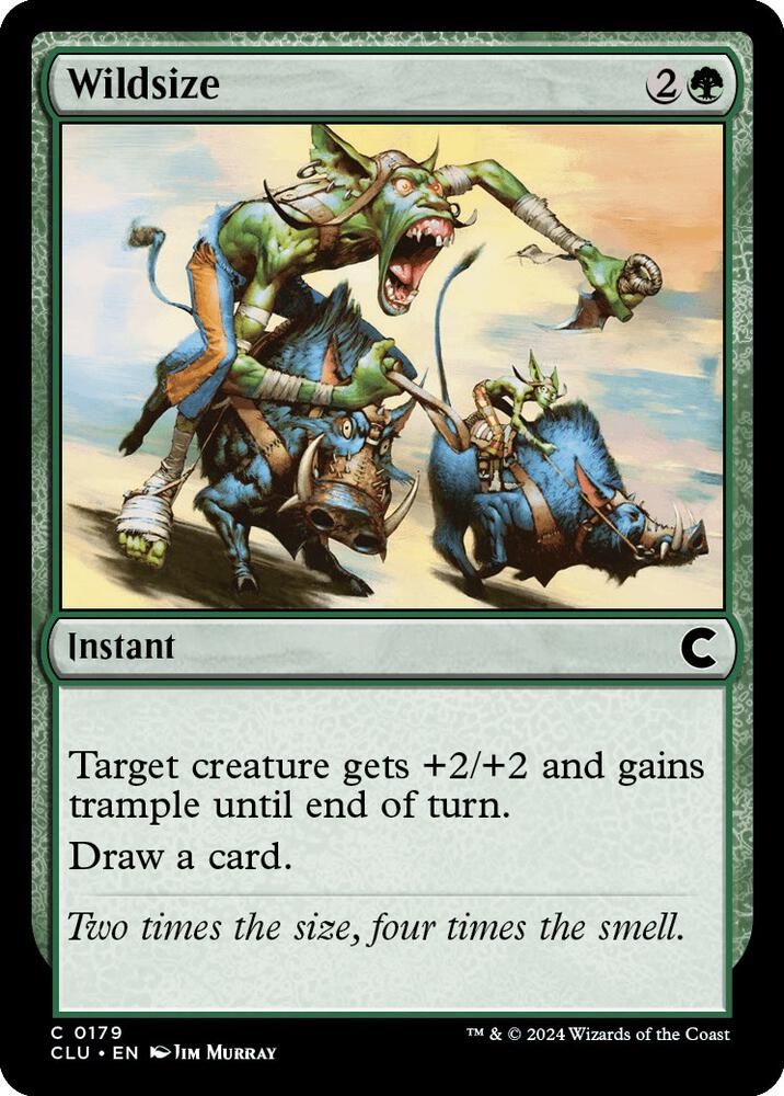 Wildsize [Ravnica: Clue Edition] 179