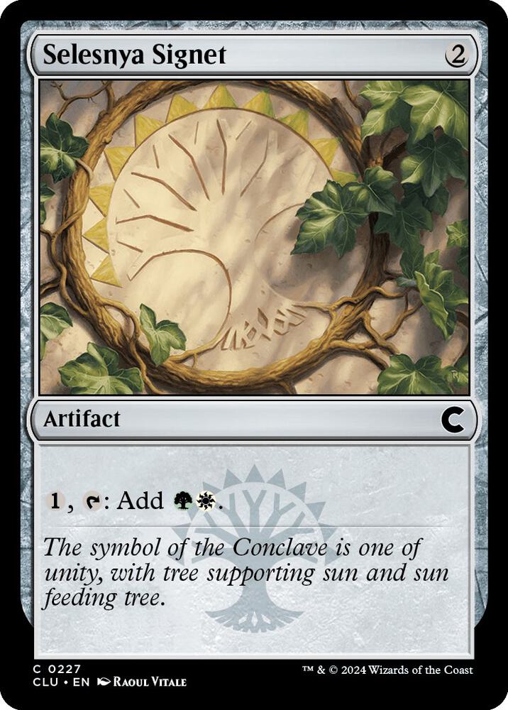 Selesnya Signet [Ravnica: Clue Edition] 227
