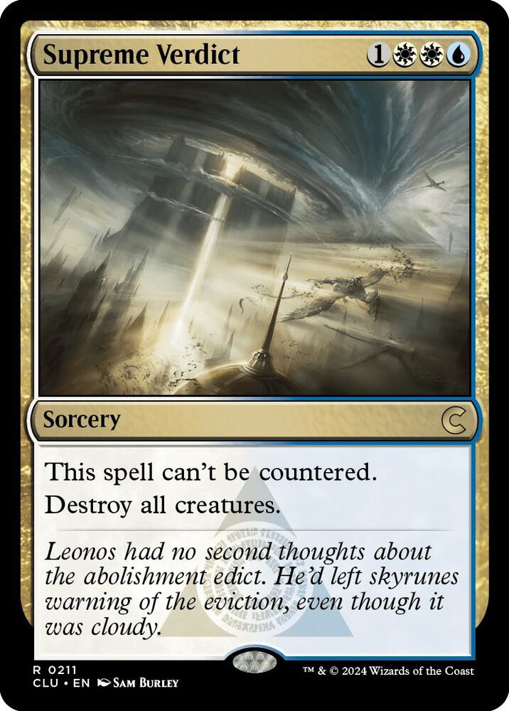 Supreme Verdict [Ravnica: Clue Edition] 211