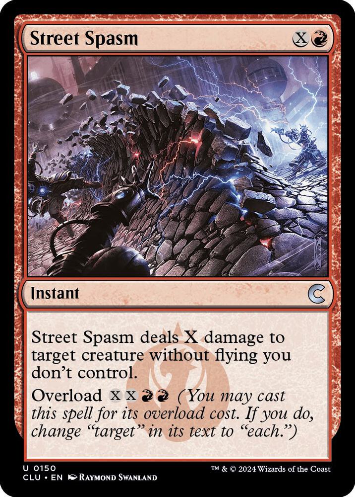 Street Spasm [Ravnica: Clue Edition] 150