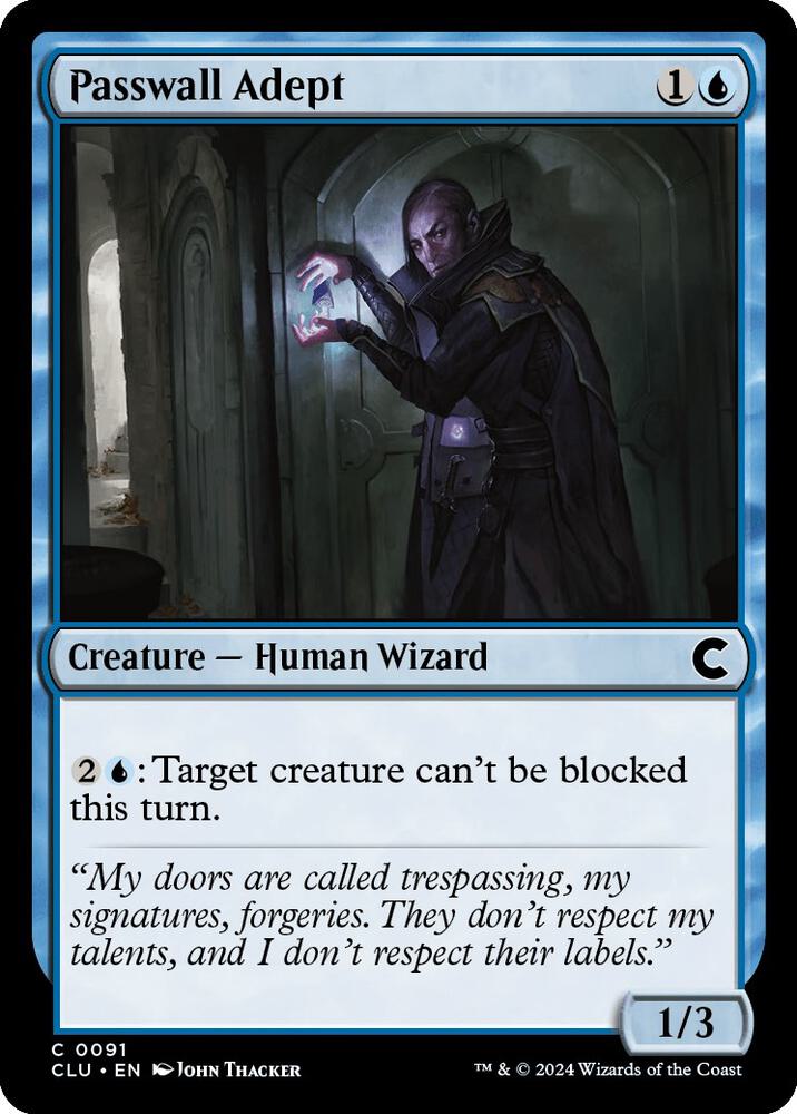 Passwall Adept [Ravnica: Clue Edition] 91