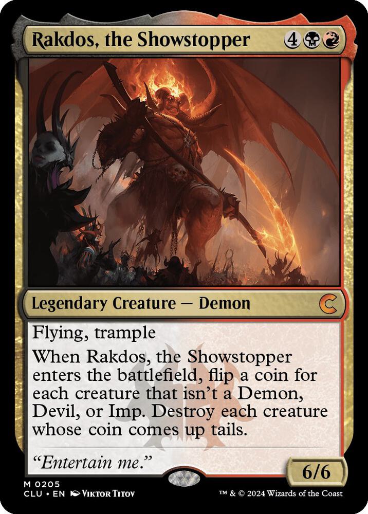 Rakdos, the Showstopper [Ravnica: Clue Edition] 205
