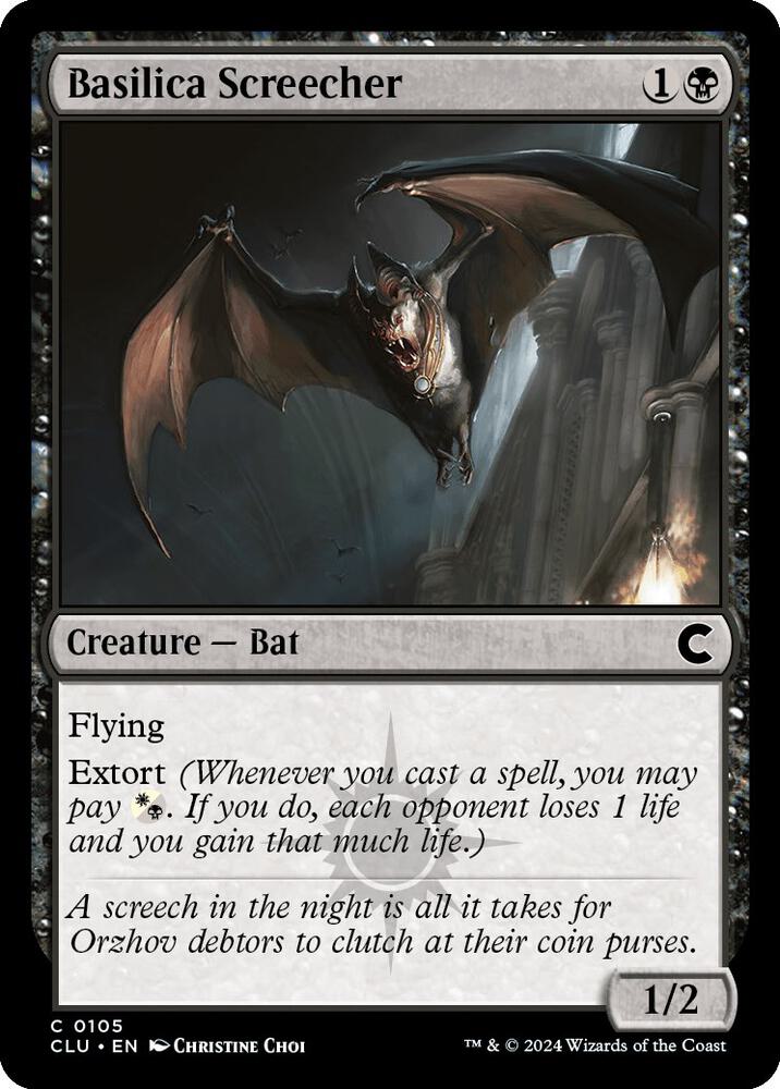 Basilica Screecher [Ravnica: Clue Edition] 105