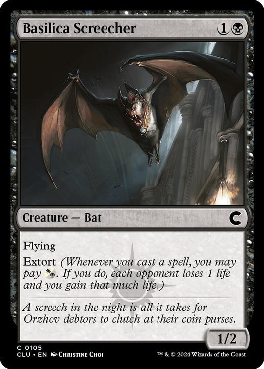 Basilica Screecher [Ravnica: Clue Edition] 105