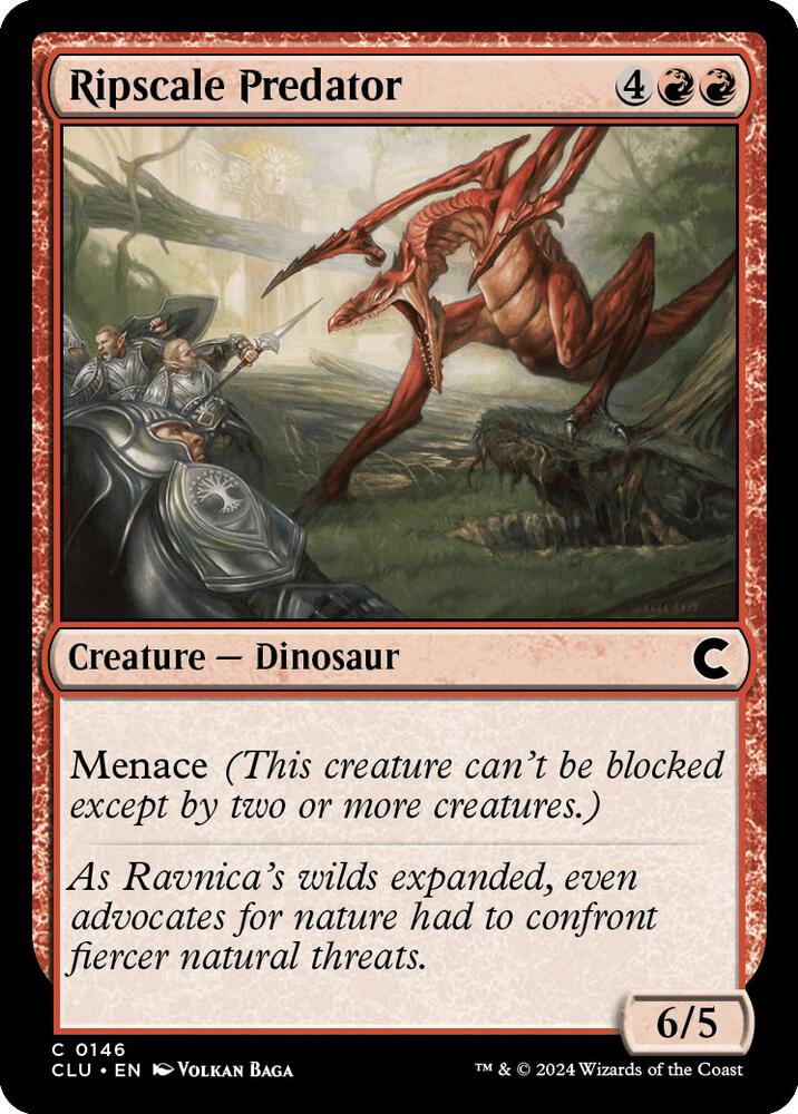 Ripscale Predator [Ravnica: Clue Edition] 146