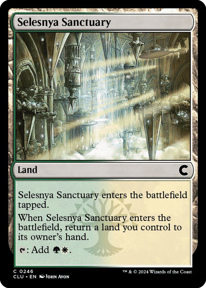 Selesnya Sanctuary [Ravnica: Clue Edition] 246